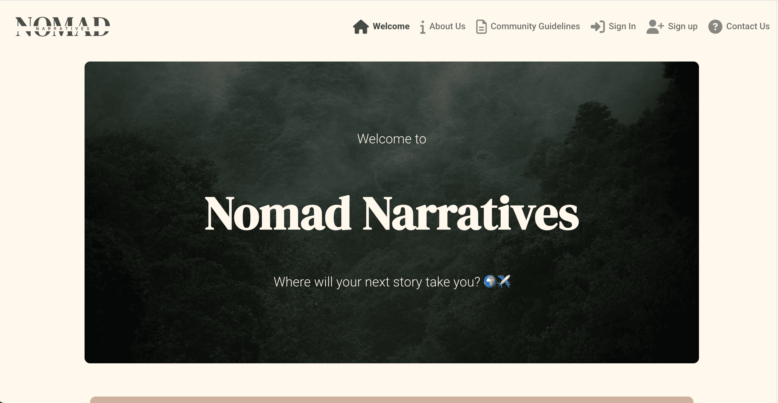 Nomad screenshot