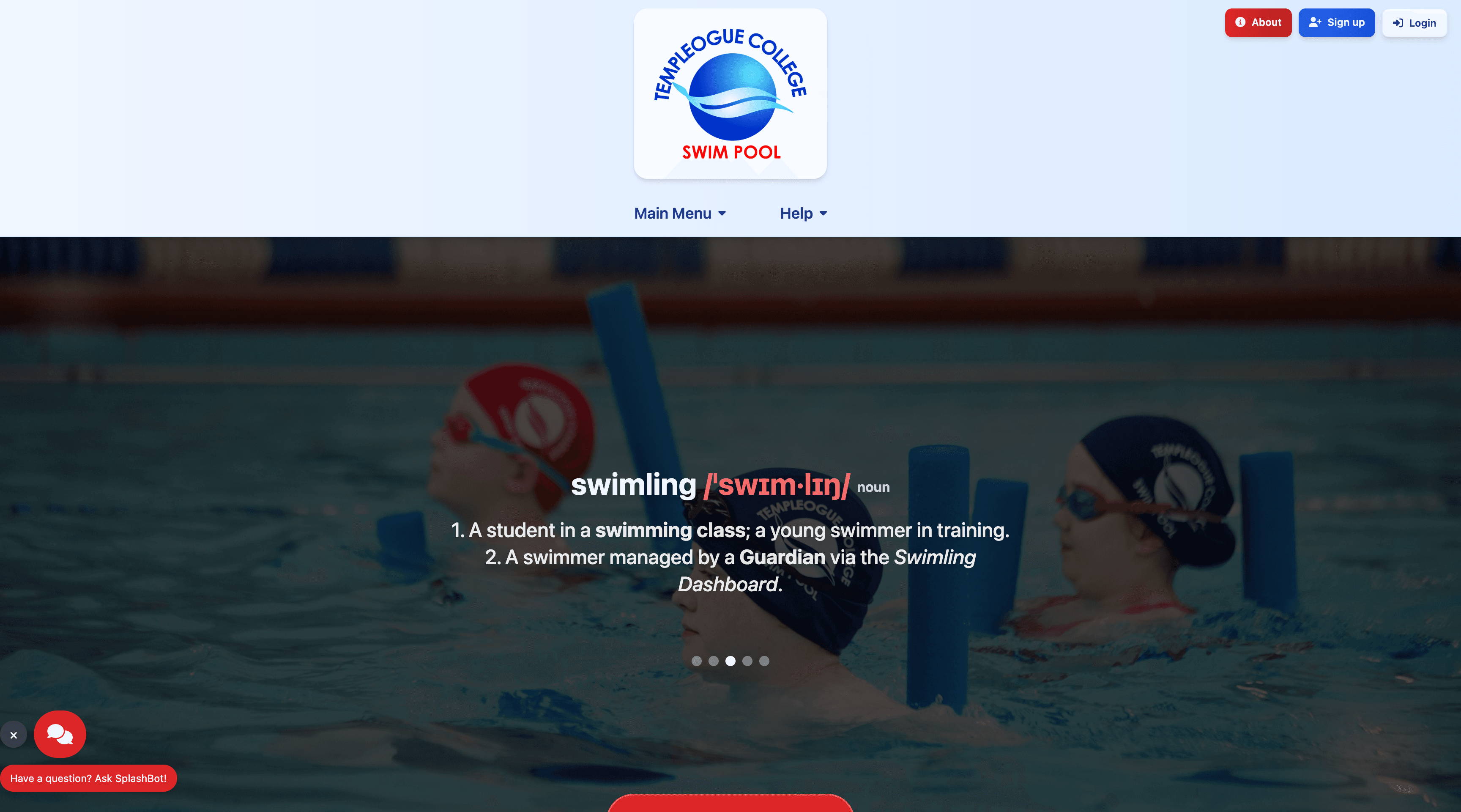 TCSP screenshot
